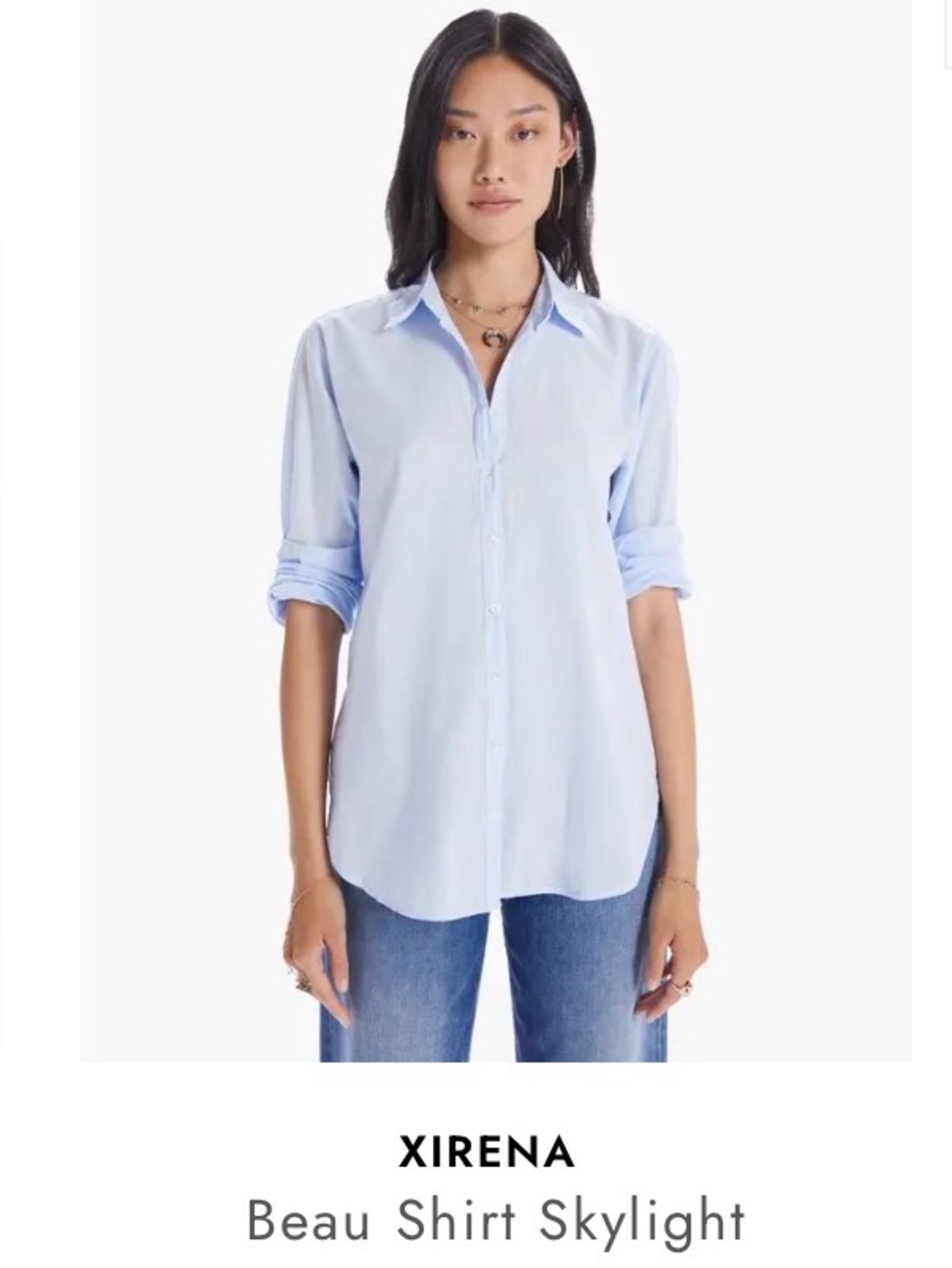 Xirena Beau Shirt Blue